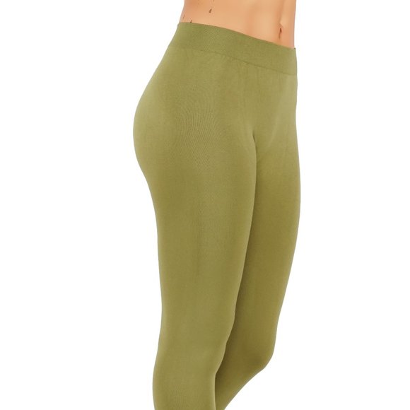 Pants - 5StarsLine Soft, Capri Length Leggings